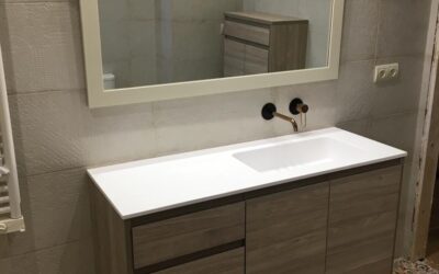 Baño con personalidad estilo vintage