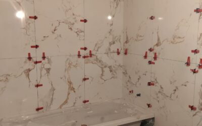 Baño tipo mármol