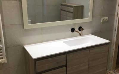 Baño con personalidad estilo vintage