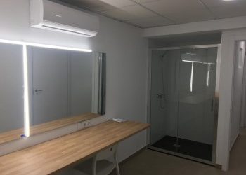 Construcción de vestuarios y camerinos en centro cultural Dr. Jose Antonio Gómez